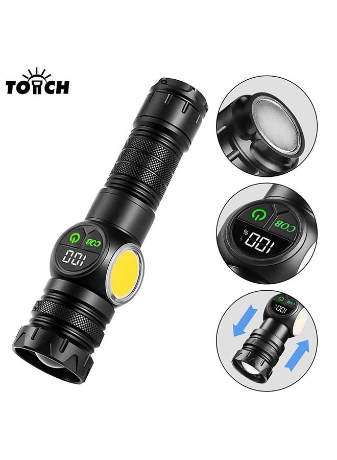 Noon East High-Power Flashlight – Bright, Durable & Portable for Everyday Use - Black - Image 1